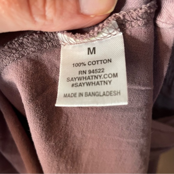 Say What? Women’s Purple Smocked Mini Fit & Flare Skater Dress Medium (Juniors’) - Picture 8 of 11